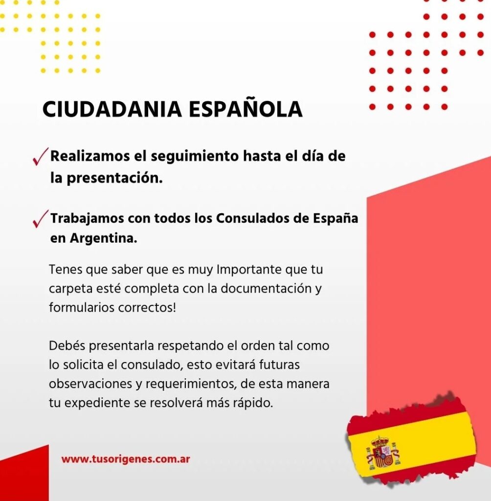 revision de carpetas para ciudadania española tel 2212233498 www.tusorigenes.com.ar